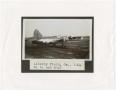 Photograph: [An Airplane at Liberty Field]