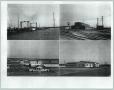 Photograph: [Marina, railroad, and several buildings]