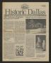 Thumbnail image of item number 1 in: 'Historic Dallas, Volume 13, Number 1, February-March 1989'.