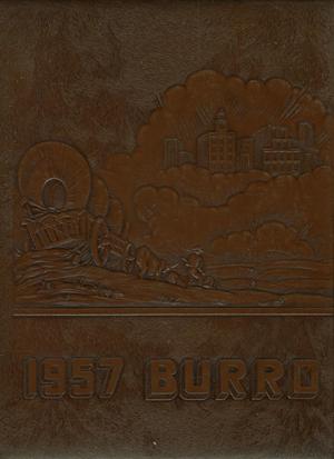 The Burro, Yearbook of Mineral Wells High School, 1957