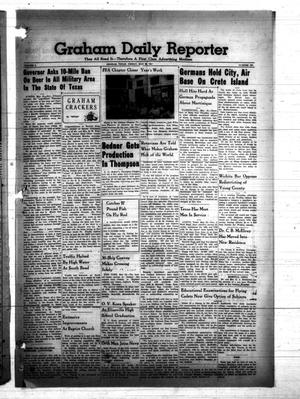Primary view of object titled 'Graham Daily Reporter (Graham, Tex.), Vol. 7, No. 227, Ed. 1 Friday, May 23, 1941'.