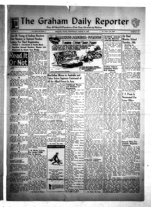 Primary view of object titled 'The Graham Daily Reporter (Graham, Tex.), Vol. 8, No. 172, Ed. 1 Wednesday, March 18, 1942'.