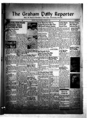 Primary view of object titled 'The Graham Daily Reporter (Graham, Tex.), Vol. 8, No. 49, Ed. 1 Monday, October 27, 1941'.