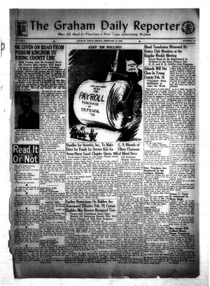 Primary view of object titled 'The Graham Daily Reporter (Graham, Tex.), Vol. 8, No. 144, Ed. 1 Friday, February 13, 1942'.