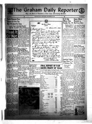 Primary view of object titled 'The Graham Daily Reporter (Graham, Tex.), Vol. 8, No. 98, Ed. 1 Tuesday, December 23, 1941'.