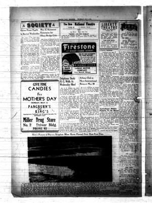 Primary view of object titled 'Graham Daily Reporter (Graham, Tex.), Vol. [7], No. [214], Ed. 1 Thursday, May 8, 1941'.