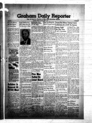 Graham Daily Reporter (Graham, Tex.), Vol. 7, No. 222, Ed. 1 Saturday, May 17, 1941