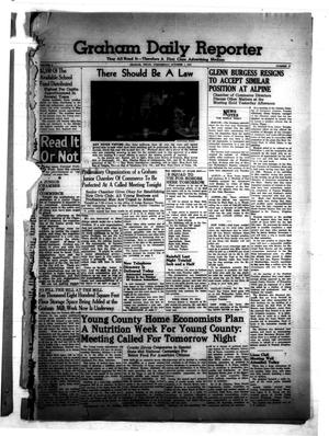 Graham Daily Reporter (Graham, Tex.), Vol. 8, No. 27, Ed. 1 Wednesday, October 1, 1941