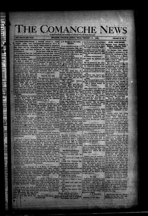 Primary view of object titled 'The Comanche News (Comanche, Tex.), Vol. 9, No. 4, Ed. 1 Thursday, February 13, 1908'.