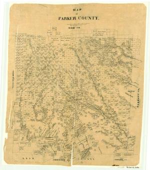 parker county map texas description
