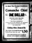 Thumbnail image of item number 2 in: 'The Comanche Chief (Comanche, Tex.), Vol. 60, No. 1, Ed. 1 Friday, August 19, 1932'.