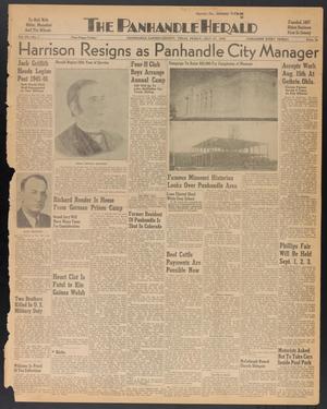 Primary view of object titled 'The Panhandle Herald (Panhandle, Tex.), Vol. 59, No. 1, Ed. 1 Friday, July 27, 1945'.