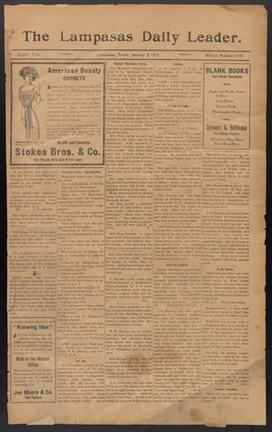 The Lampasas Daily Leader. (Lampasas, Tex.), Vol. 8, No. 3125, Ed. 1 Tuesday, January 2, 1912