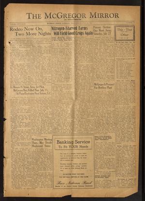 The McGregor Mirror and Herald-Observer (McGregor, Tex.), Vol. 58, No. 11, Ed. 1 Friday, July 19, 1946