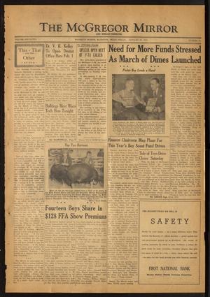 The McGregor Mirror and Herald-Observer (McGregor, Tex.), Vol. 62, No. 33, Ed. 1 Friday, January 26, 1951