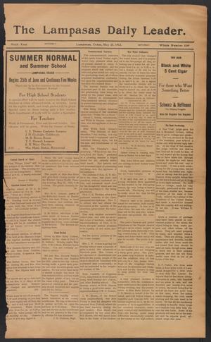 The Lampasas Daily Leader. (Lampasas, Tex.), Vol. 9, No. 3249, Ed. 1 Saturday, May 25, 1912
