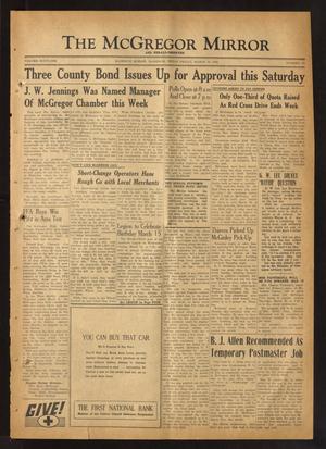 The McGregor Mirror and Herald-Observer (McGregor, Tex.), Vol. 61, No. 40, Ed. 1 Friday, March 10, 1950