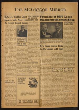 The McGregor Mirror and Herald-Observer (McGregor, Tex.), Vol. 60, No. 35, Ed. 1 Friday, January 28, 1949