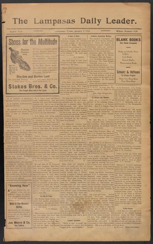 The Lampasas Daily Leader. (Lampasas, Tex.), Vol. 8, No. 3126, Ed. 1 Wednesday, January 3, 1912