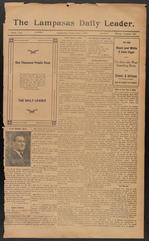 The Lampasas Daily Leader. (Lampasas, Tex.), Vol. 9, No. 3255, Ed. 1 Saturday, June 1, 1912