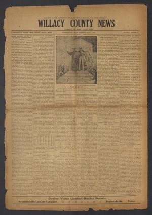 Willacy County News (Raymondville, Tex.), Vol. 6, No. 27, Ed. 1 Thursday, July 5, 1923