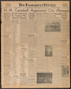 Primary view of object titled 'The Panhandle Herald (Panhandle, Tex.), Vol. 59, No. 3, Ed. 1 Friday, August 10, 1945'.
