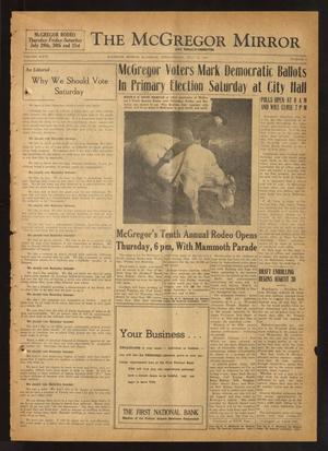 The McGregor Mirror and Herald-Observer (McGregor, Tex.), Vol. 60, No. 9, Ed. 1 Friday, July 23, 1948
