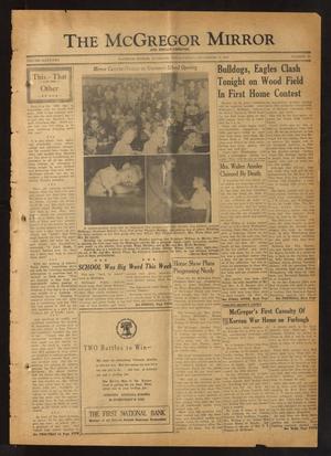 The McGregor Mirror and Herald-Observer (McGregor, Tex.), Vol. 62, No. 15, Ed. 1 Friday, September 15, 1950