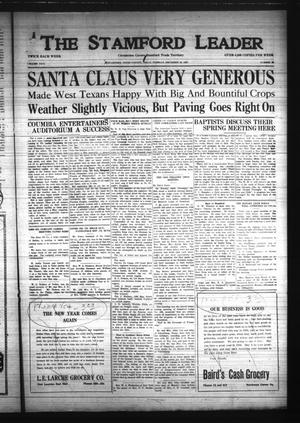 The Stamford Leader (Stamford, Tex.), Vol. 26, No. 20, Ed. 1 Tuesday, December 29, 1925