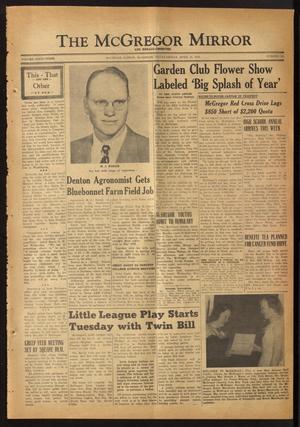 The McGregor Mirror and Herald-Observer (McGregor, Tex.), Vol. 63, No. 44, Ed. 1 Friday, April 18, 1952