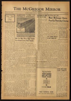 The McGregor Mirror and Herald-Observer (McGregor, Tex.), Vol. 63, No. 3, Ed. 1 Friday, June 29, 1951