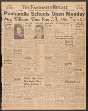 Primary view of object titled 'The Panhandle Herald (Panhandle, Tex.), Vol. 58, No. 6, Ed. 1 Friday, September 1, 1944'.