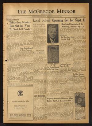 The McGregor Mirror and Herald-Observer (McGregor, Tex.), Vol. 62, No. 11, Ed. 1 Friday, August 18, 1950