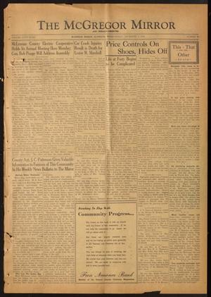 The McGregor Mirror and Herald-Observer (McGregor, Tex.), Vol. 58, No. 26, Ed. 1 Friday, November 1, 1946