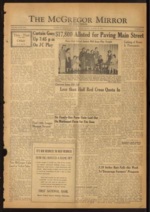 The McGregor Mirror and Herald-Observer (McGregor, Tex.), Vol. 62, No. 42, Ed. 1 Friday, March 30, 1951