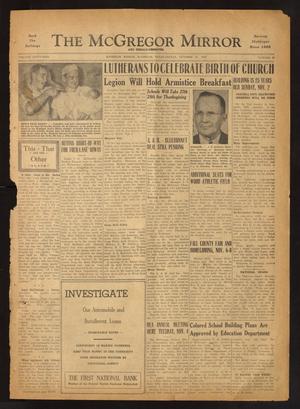 The McGregor Mirror and Herald-Observer (McGregor, Tex.), Vol. 59, No. 25, Ed. 1 Friday, October 31, 1947