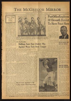The McGregor Mirror and Herald-Observer (McGregor, Tex.), Vol. 63, No. 21, Ed. 1 Friday, November 2, 1951