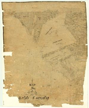 Primary view of object titled 'Map of Webb County'.