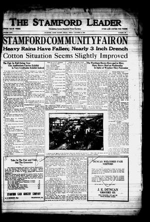 Primary view of object titled 'The Stamford Leader (Stamford, Tex.), Vol. 26, No. 103, Ed. 1 Friday, October 15, 1926'.