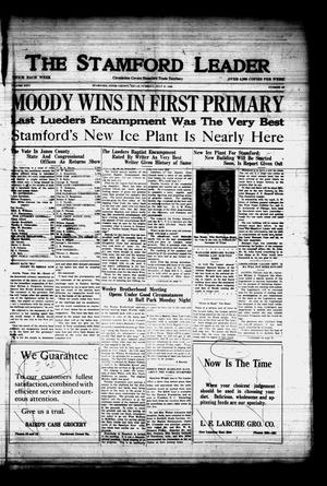 The Stamford Leader (Stamford, Tex.), Vol. 26, No. 80, Ed. 1 Tuesday, July 27, 1926
