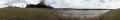 Photograph: Panoramic image of the Denison Dam on Lake Texoma.