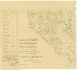 A Map of That Part of Dallas County Lying in Nacogdoches Land District
