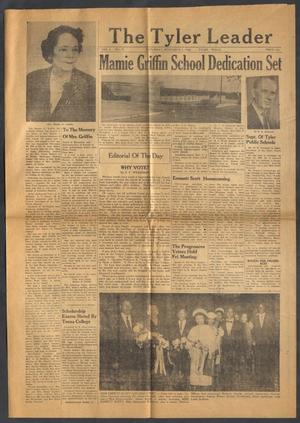 Primary view of object titled 'The Tyler Leader (Tyler, Tex.), Vol. 6, No. 19, Ed. 1 Saturday, November 5, 1960'.