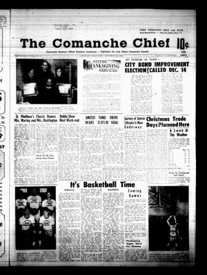 Primary view of object titled 'The Comanche Chief (Comanche, Tex.), Vol. 96, No. 23, Ed. 1 Friday, November 22, 1968'.