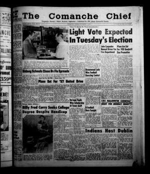 The Comanche Chief (Comanche, Tex.), Vol. 85, No. 18, Ed. 1 Friday, November 1, 1957