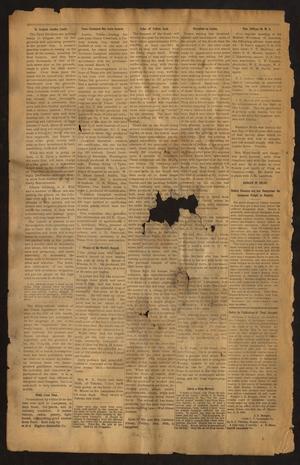 Primary view of object titled 'The Lampasas Leader. (Lampasas, Tex.), Vol. [23], No. [8], Ed. 1 Friday, January 6, 1911'.