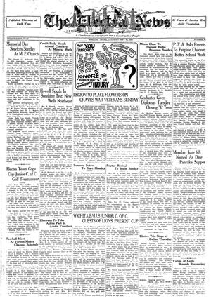 The Electra News (Electra, Tex.), Vol. 25, No. 38, Ed. 1 Thursday, May 26, 1932