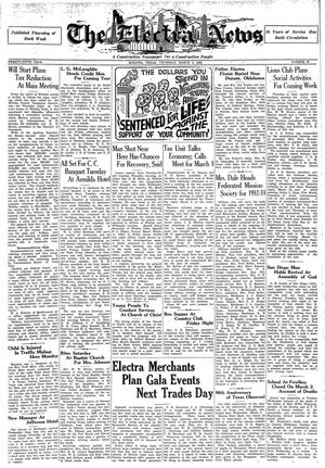 The Electra News (Electra, Tex.), Vol. 25, No. 26, Ed. 1 Thursday, March 3, 1932