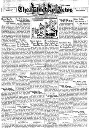 The Electra News (Electra, Tex.), Vol. 25, No. 22, Ed. 1 Thursday, February 4, 1932