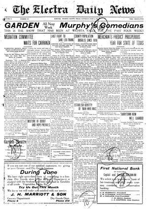 The Electra Daily News (Electra, Tex.), Vol. 2, No. 474, Ed. 1 Saturday, June 6, 1914